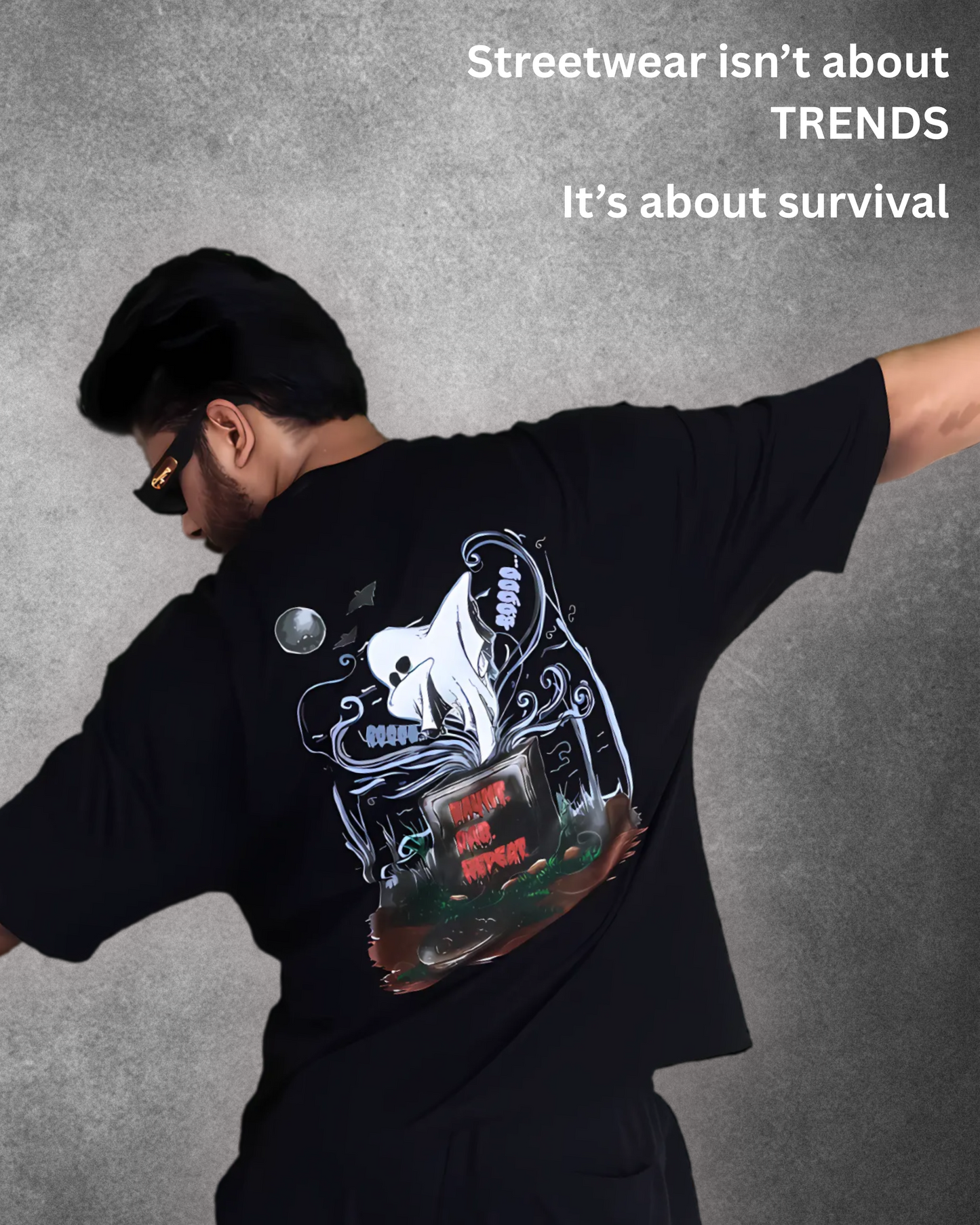 Dab. Repeat – Oversized Spirit Tee